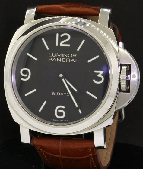 panerai 560 8 day power reserve|luminor panerai gmt 8 days.